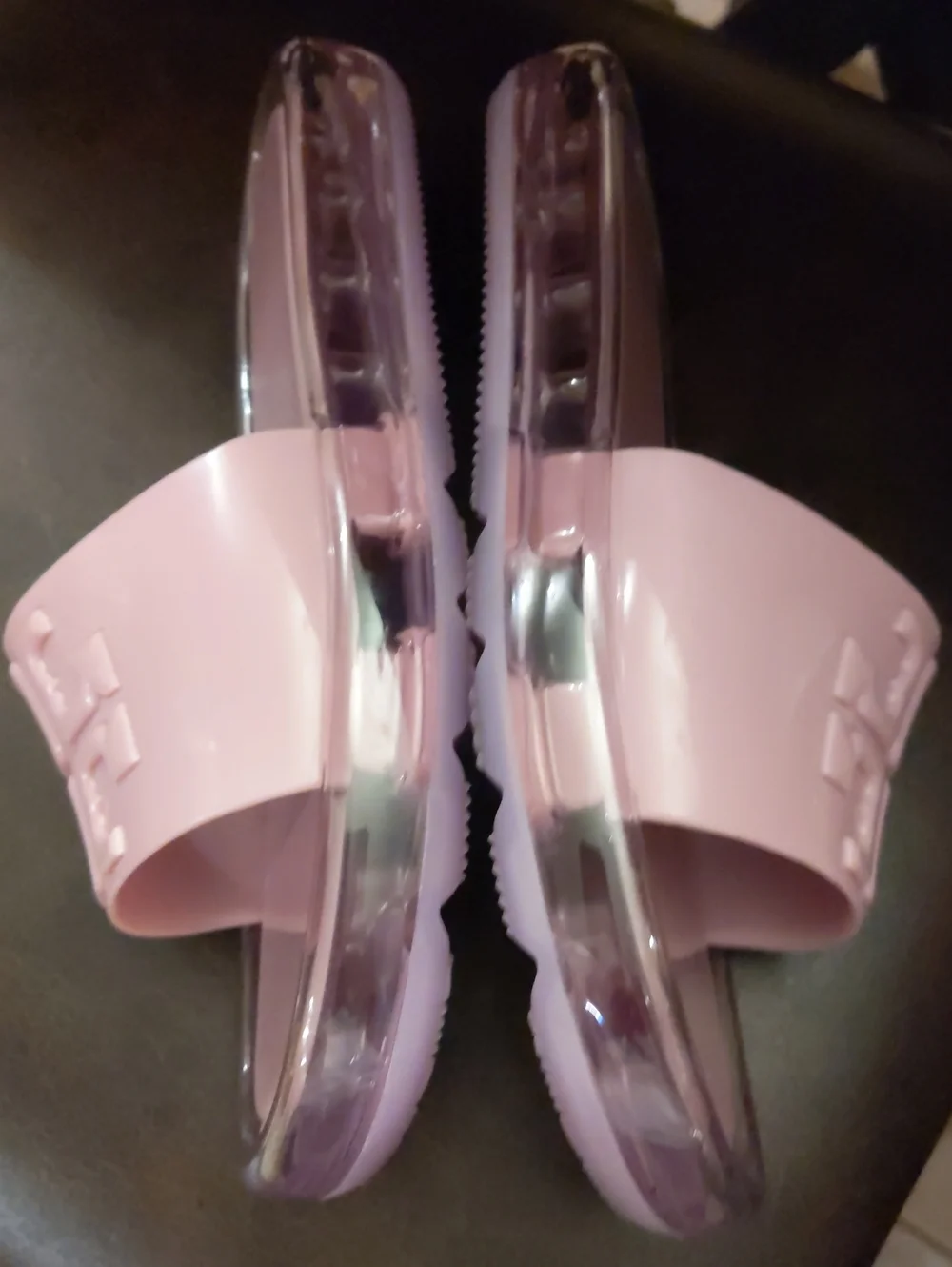 Tory Burch Lavender Bubble Jelly Slide Sandal Size 9